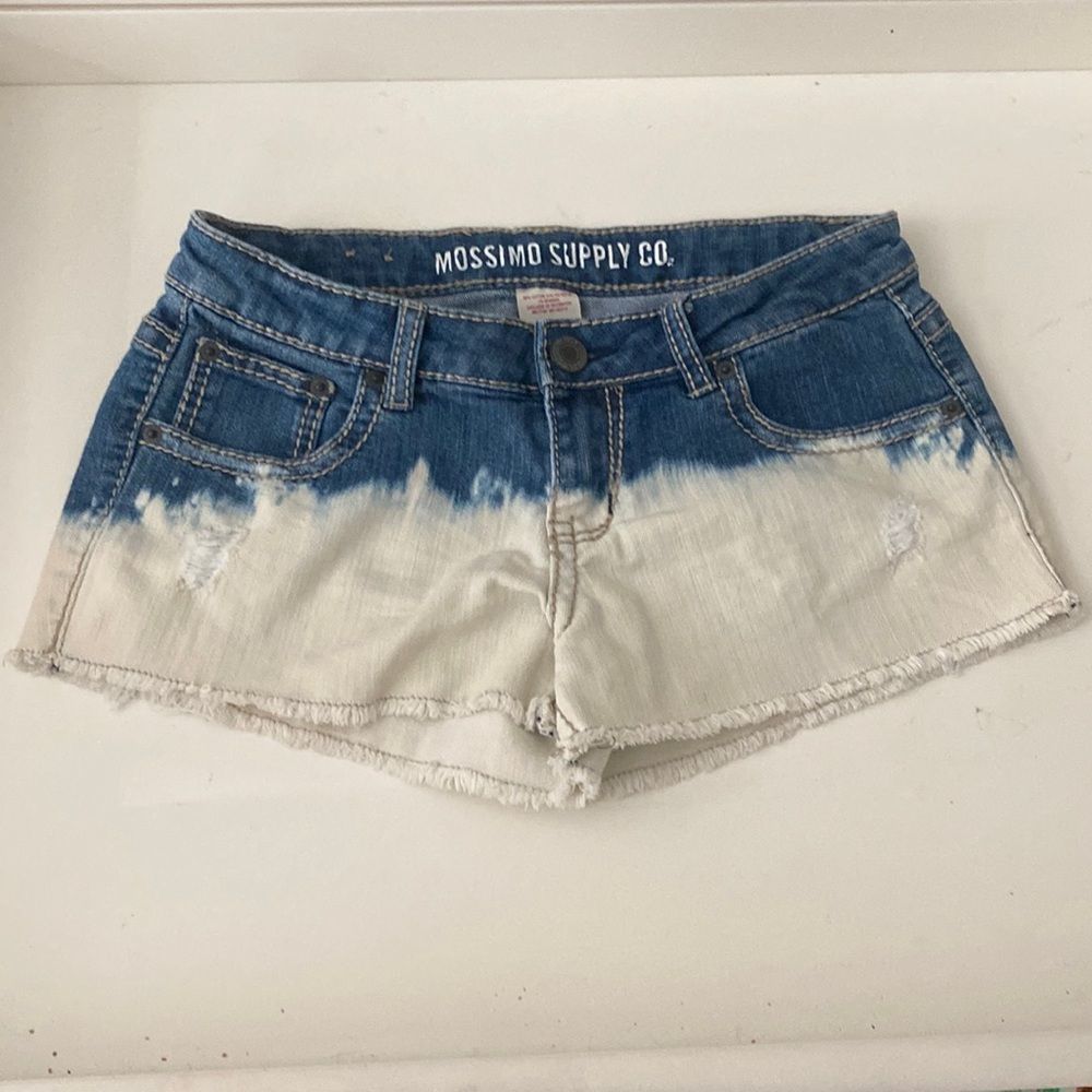 Distressed Jean Shorts size 5 fit 6